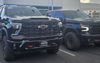 1500 vs 2500HD ZR2 Size Comparison