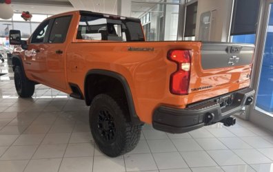 Rare Tangier Orange 2024 Chevy Silverado HD ZR2 Up For Sale In Pennsylvania