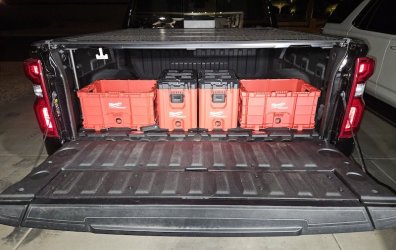 Milwaukee Packout Bed Storage