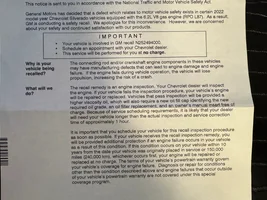 ****6.2 RECALL HAS BEEN RELEASED*****TSB NEEDED
