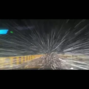 Snowstorm and sandstorm weather test.mp4